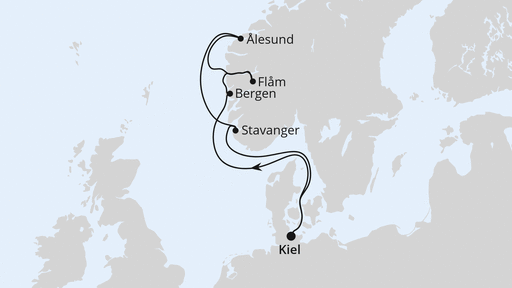 Norwegen ab Kiel