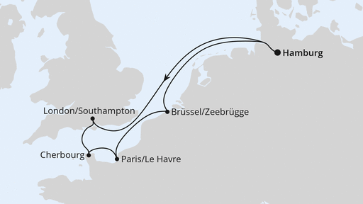 Metropolen ab Hamburg