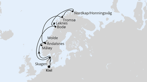 Norwegen mit Lofoten & Nordkap