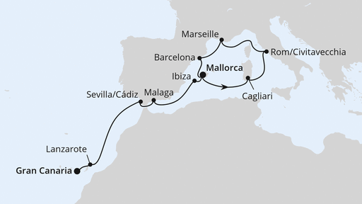 Von Mallorca nach Gran Canaria 2