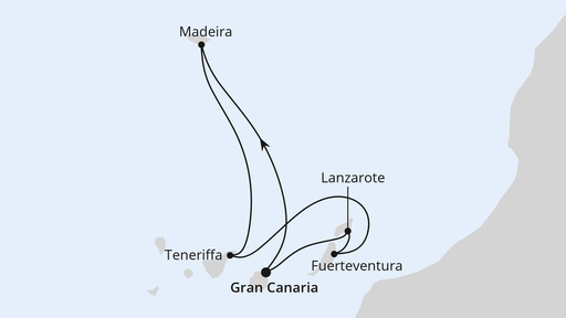 Kanaren & Madeira ab Gran Canaria