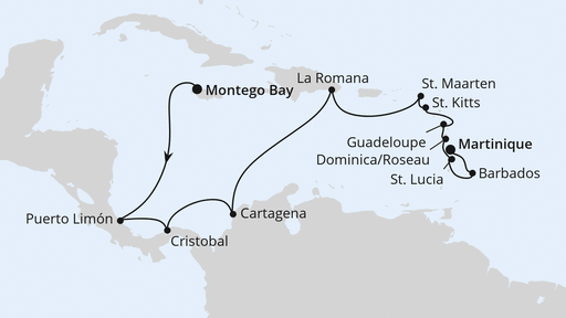Mittelamerika & Karibik ab Jamaika