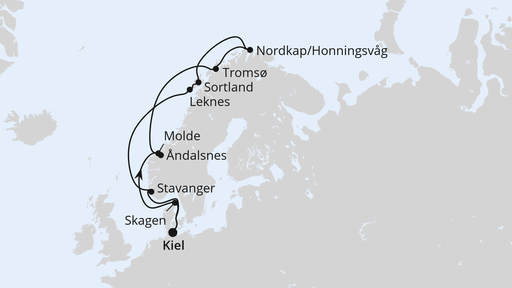 Norwegen mit Lofoten & Nordkap