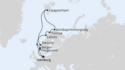 Norwegen mit Spitzbergen & Lofoten