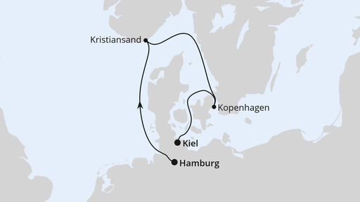 Kurzreise nach Kristiansand & Kopenhagen