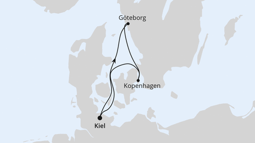 Kurzreise nach Göteborg & Kopenhagen ab Kiel