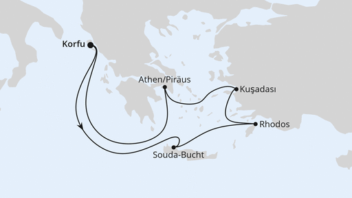 Griechenland ab Korfu