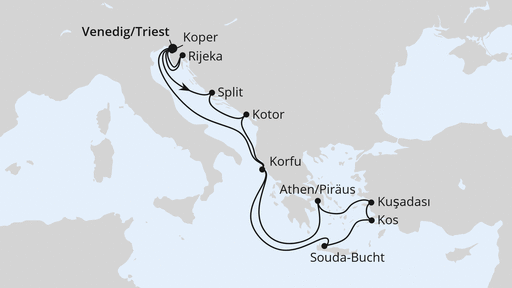 Adria & Griechenland ab Triest 1