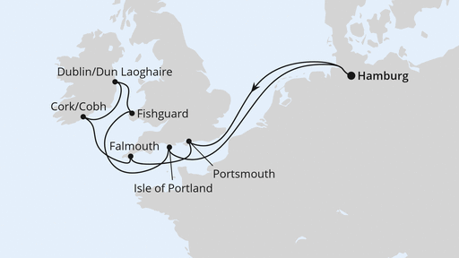 Großbritannien & Irland ab Hamburg