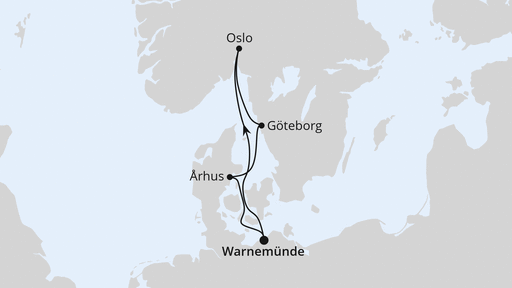 Kurzreise nach Skandinavien