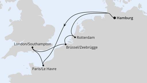 Metropolen ab Hamburg