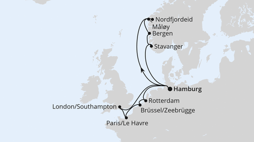 Metropolen & Norwegen ab Hamburg