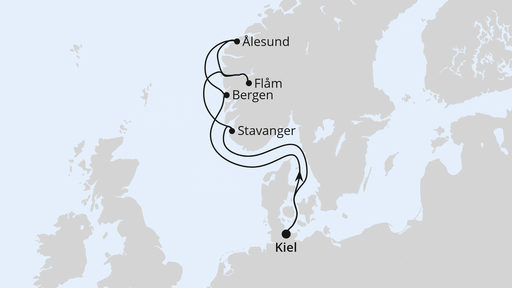 Norwegen ab Kiel