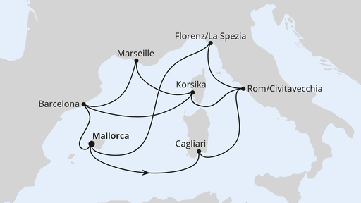 Große Mittelmeer-Reise ab Mallorca 1