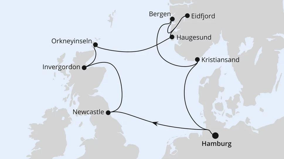 Großbritannien & Norwegen