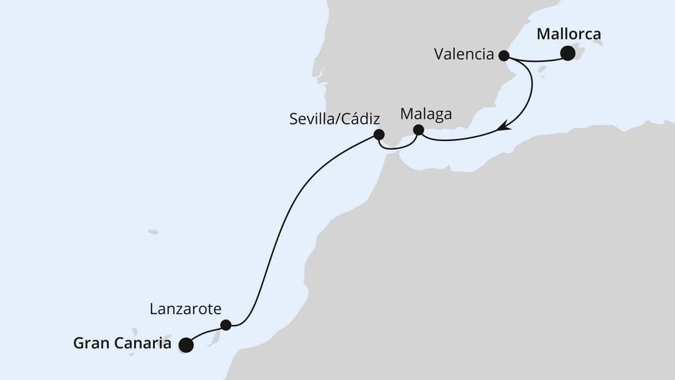Von Mallorca nach Gran Canaria 2
