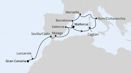 Von Mallorca nach Gran Canaria 1