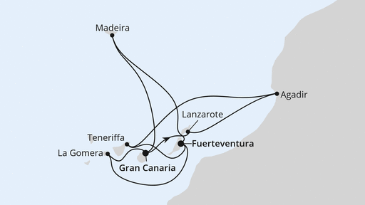 Kanaren, Madeira & Marokko