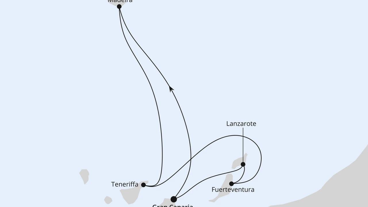 Kanaren & Madeira ab Gran Canaria