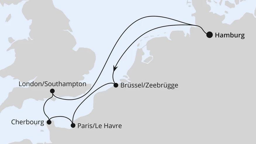 Metropolen ab Hamburg