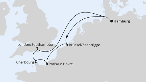 Metropolen ab Hamburg