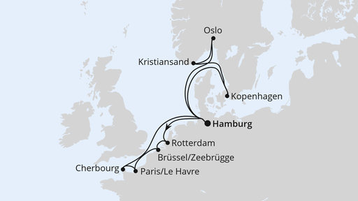 Metropolen & Skandinavien ab Hamburg