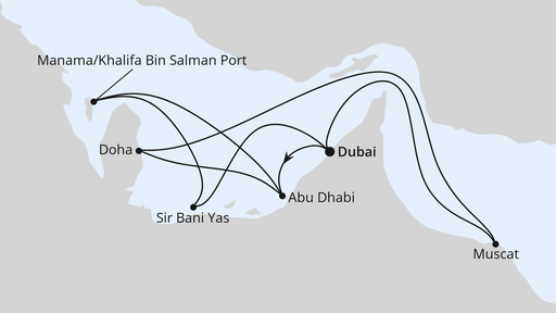 Große Orient-Reise ab Dubai 2