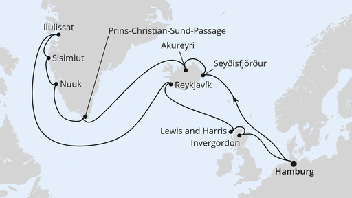 Grönland & Island