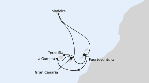 Kanarische Inselwelt & Madeira