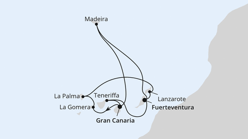 Große Kanaren-Rundreise & Madeira