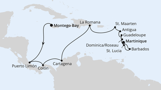 Mittelamerika & Karibik ab Jamaika