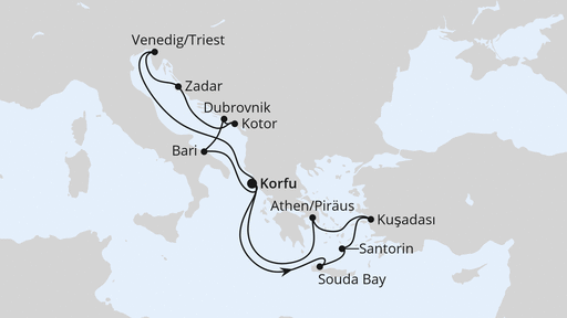 Adria & Griechenland