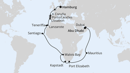 Weltenbummler Kanaren, Südafrika & Mauritius 3