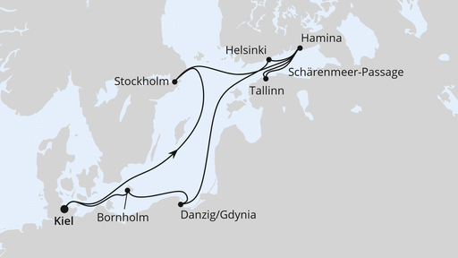 Weiße Nächte in der Ostsee