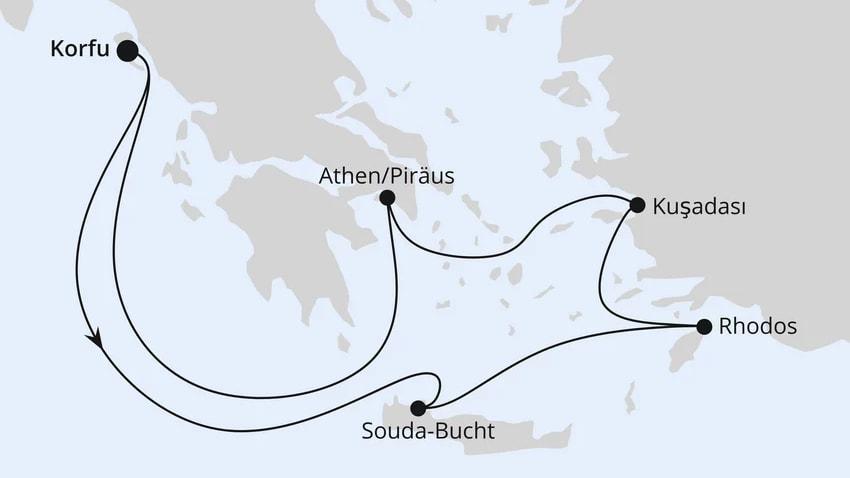 Griechenland ab Korfu 1