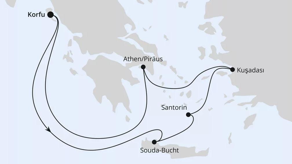 Griechenland ab Korfu 1