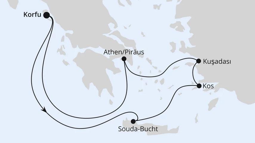 Griechenland ab Korfu 1
