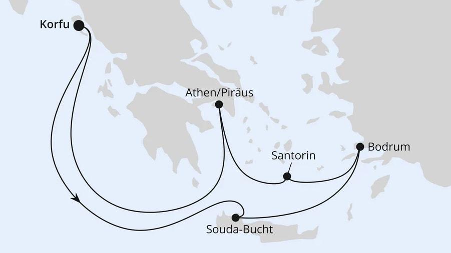 Griechenland ab Korfu 1