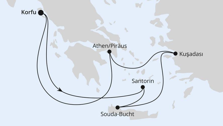 Griechenland ab Korfu 1