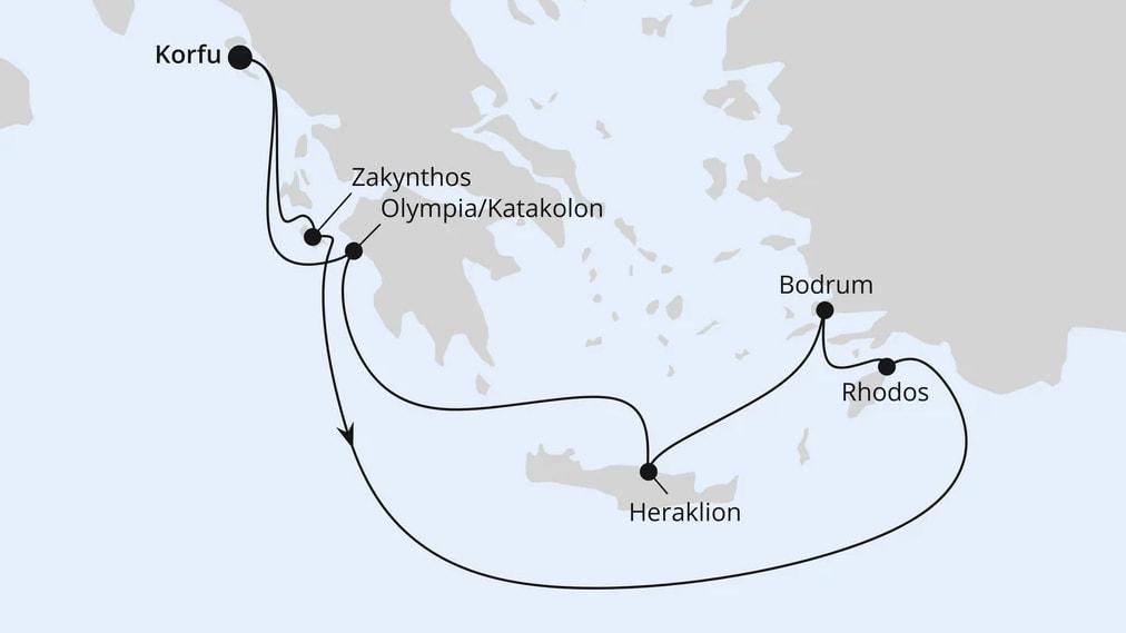 Griechenland ab Korfu 2