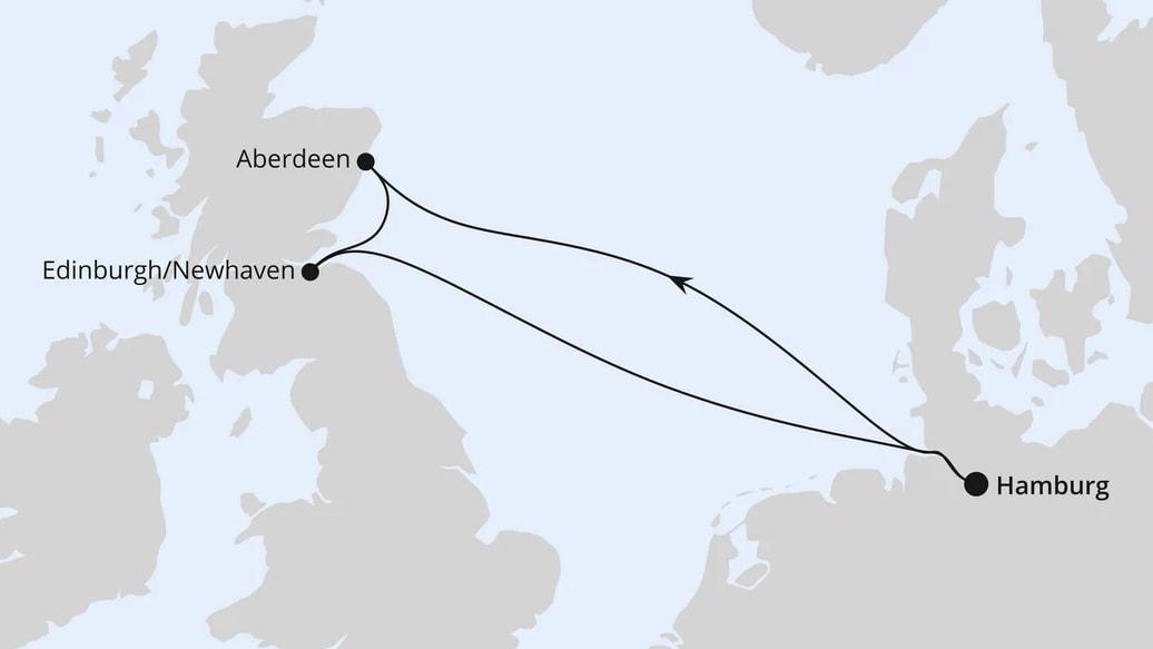 Kurzreise nach Schottland ab Hamburg