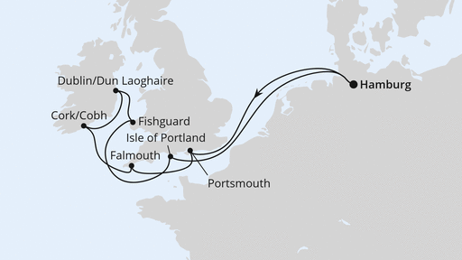 Großbritannien & Irland ab Hamburg