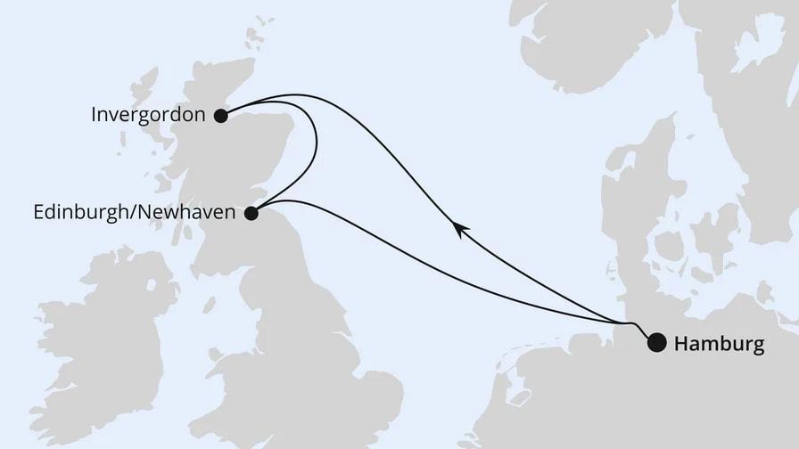Kurzreise nach Schottland ab Hamburg