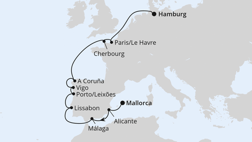 Von Mallorca nach Hamburg 2