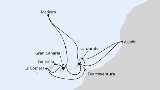 Große Kanaren-Rundreise & Madeira