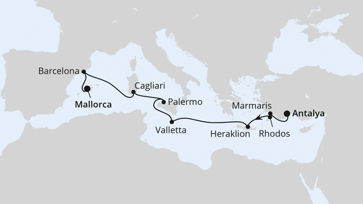 Östliches Mittelmeer mit Istanbul ab Antalya 1