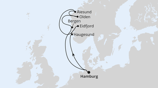 Norwegen ab Hamburg 2