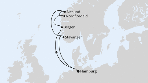 Norwegen ab Hamburg