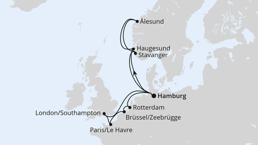 Metropolen & Norwegen ab Hamburg