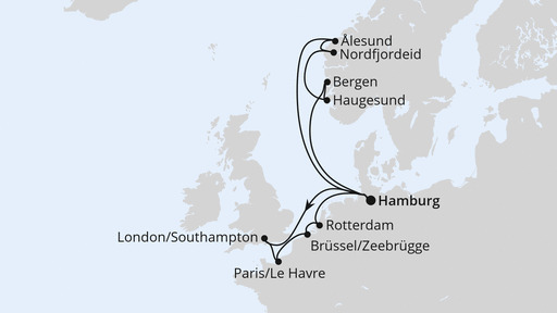 Metropolen & Norwegen ab Hamburg